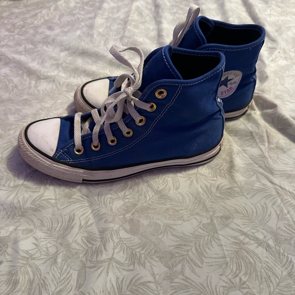 Converse Blue High-Top Sneakers